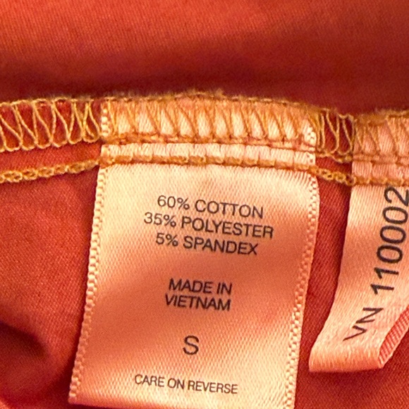 New York & Company Vibrant Red Orange Wrap Dress - Picture 6 of 10